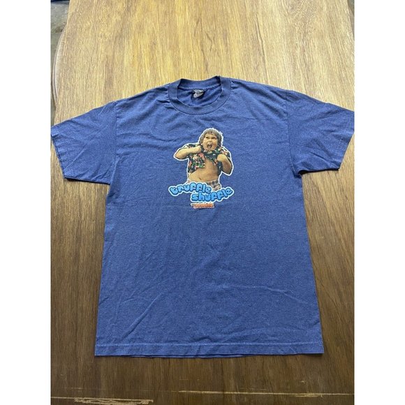 The Goonies Truffle Shuffle Blue Graphic Crew Neck Tee Large - Picture 1 of 6